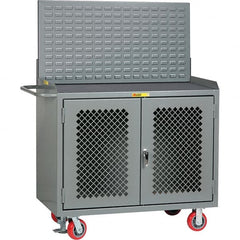 Little Giant - 3,600 Lb Capacity Mobile Cabinet - 48" Wide x 64" High - Exact Tooling
