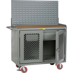 Little Giant - 3,600 Lb Capacity, 1 Drawer Mobile Cabinet - 48" Wide x 65" High - Exact Tooling