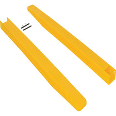 Vestil - Forklift Attachments; Type: Fork Blade Protectors ; Fork Width (Inch): 6-15/16 ; Width (Inch): 6-15/16 ; Overall Height (Inch): 2-3/8 ; Length (Inch): 62-7/8 - Exact Tooling
