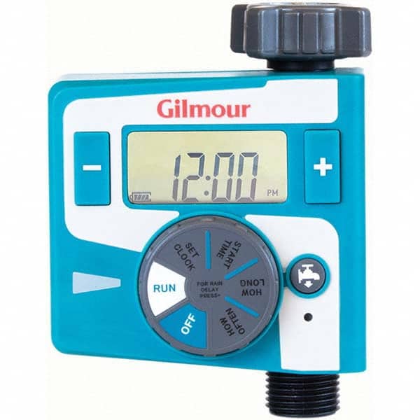 Gilmour - Lawn Sprinkler Timers Type: Auto ON/OFF Single Outlet Electronic Timer Number of Watering Modes: 1 - Exact Tooling