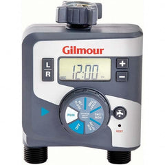 Gilmour - Lawn Sprinkler Timers Type: Auto ON/OFF Dual Outlet Electronic Timer Number of Watering Modes: 1 - Exact Tooling