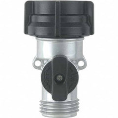 Gilmour - Garden Hose Fittings & Repair Kits Type: Shut-Off Valve Connector Type: Female; Male - Exact Tooling