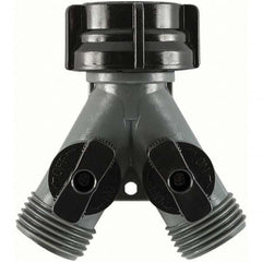 Gilmour - Garden Hose Fittings & Repair Kits Type: Shut-Off Valve Connector Type: Male; Female - Exact Tooling