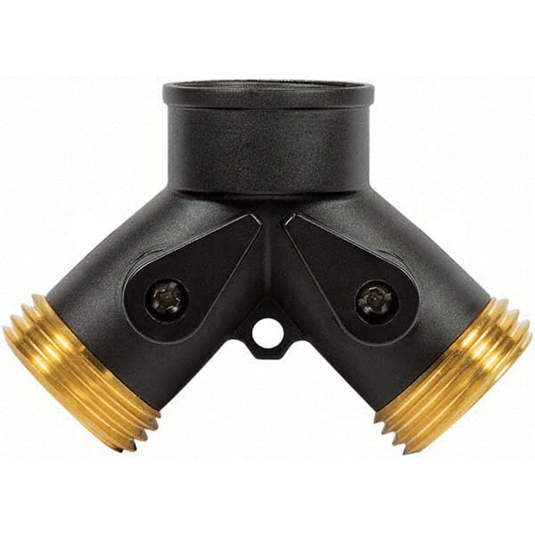 Gilmour - Garden Hose Fittings & Repair Kits Type: Shut-Off Valve Connector Type: Male; Female - Exact Tooling