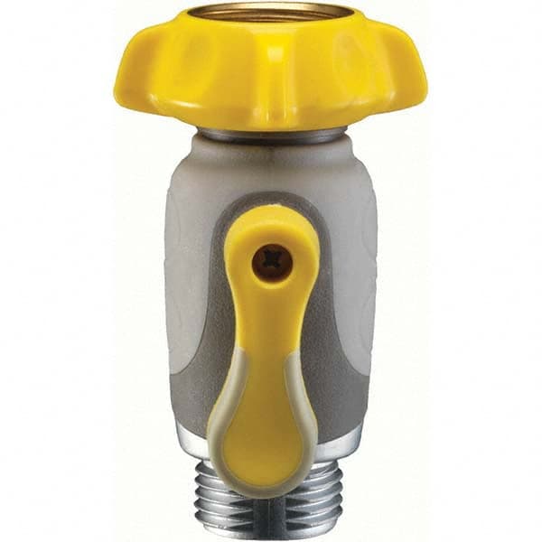 Nelson - Garden Hose Fittings & Repair Kits Type: Shut-Off Valve Connector Type: Female; Male - Exact Tooling