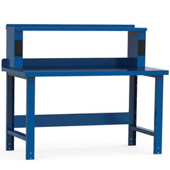 Rousseau Metal - Stationary Work Benches, Tables Type: Work Bench Top Material: Painted Steel - Exact Tooling