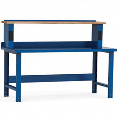 Rousseau Metal - Stationary Work Benches, Tables Type: Work Bench Top Material: Painted Steel - Exact Tooling