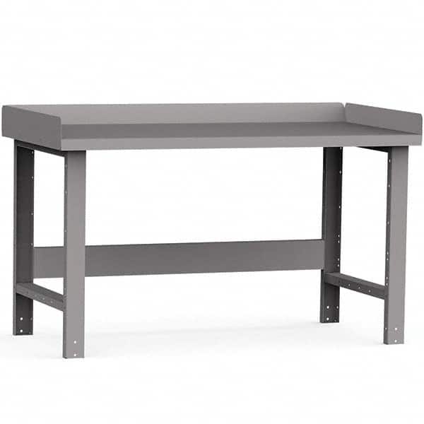 Rousseau Metal - Stationary Work Benches, Tables Type: Work Bench Top Material: Painted Steel - Exact Tooling