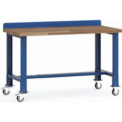 Rousseau Metal - Mobile Work Benches Type: Mobile Workbench Length: 60 (Inch) - Exact Tooling