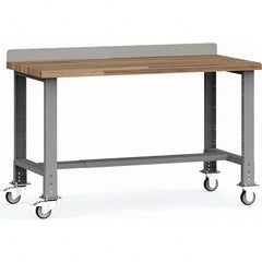 Rousseau Metal - Mobile Work Benches Type: Mobile Workbench Length: 60 (Inch) - Exact Tooling