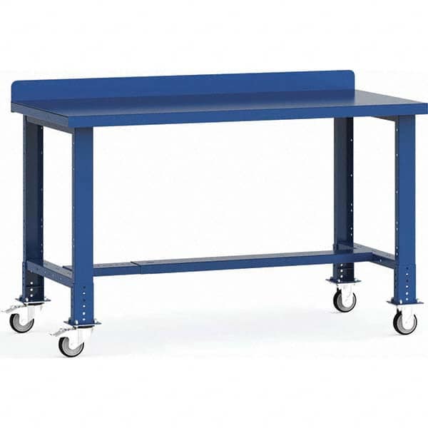 Rousseau Metal - Mobile Work Benches Type: Mobile Workbench Length: 60 (Inch) - Exact Tooling