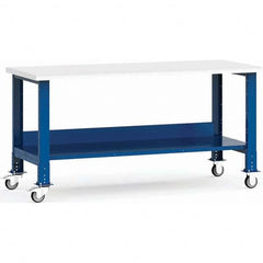Rousseau Metal - Mobile Work Benches Type: Mobile Workbench Length: 72 (Inch) - Exact Tooling