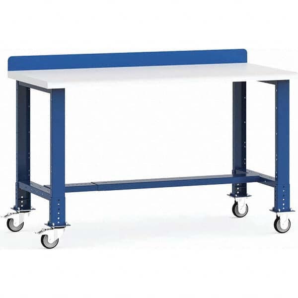 Rousseau Metal - Mobile Work Benches Type: Mobile Workbench Length: 60 (Inch) - Exact Tooling