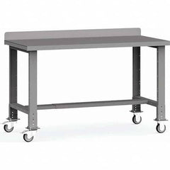 Rousseau Metal - Mobile Work Benches Type: Mobile Workbench Length: 60 (Inch) - Exact Tooling