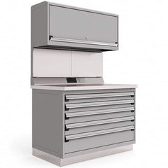 Rousseau Metal - Stationary Workstations Type: Work Center Load Capacity (Lb.): 2000 - Exact Tooling