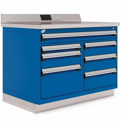Rousseau Metal - Stationary Workstations Type: Work Center Load Capacity (Lb.): 2000 - Exact Tooling