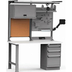 Rousseau Metal - Stationary Workstations Type: Work Center Load Capacity (Lb.): 775 - Exact Tooling