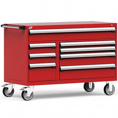 Rousseau Metal - Tool Roller Cabinets Drawers Range: 5 - 10 Drawers Width Range: 48" and Wider - Exact Tooling