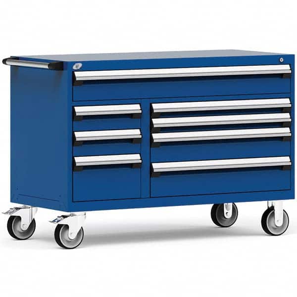 Rousseau Metal - Tool Roller Cabinets Drawers Range: 5 - 10 Drawers Width Range: 48" and Wider - Exact Tooling
