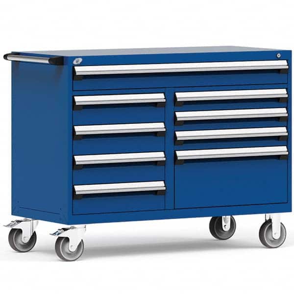 Rousseau Metal - Tool Roller Cabinets Drawers Range: 5 - 10 Drawers Width Range: 48" and Wider - Exact Tooling