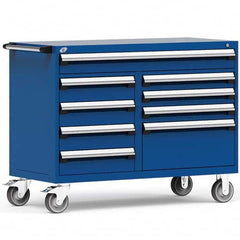 Rousseau Metal - Tool Roller Cabinets Drawers Range: 5 - 10 Drawers Width Range: 48" and Wider - Exact Tooling