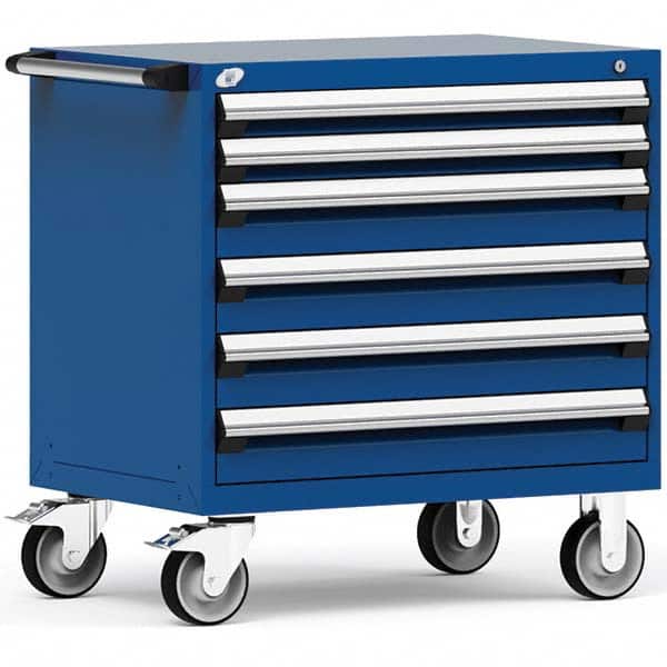 Rousseau Metal - Tool Roller Cabinets Drawers Range: 5 - 10 Drawers Width Range: 36" - 47.9" - Exact Tooling