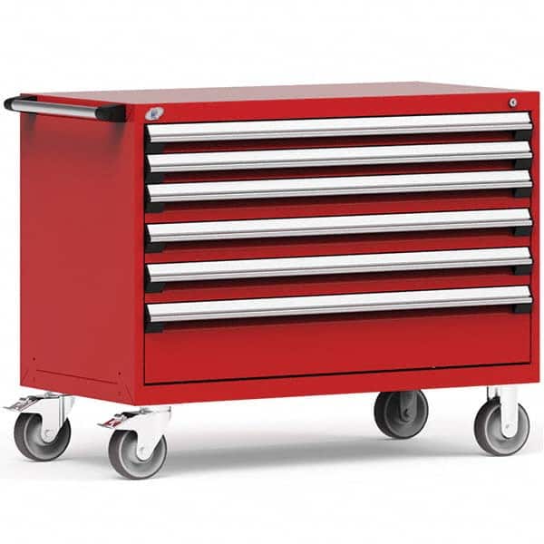 Rousseau Metal - Tool Roller Cabinets Drawers Range: 5 - 10 Drawers Width Range: 48" and Wider - Exact Tooling