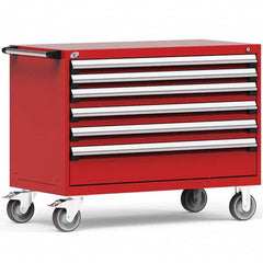 Rousseau Metal - Tool Roller Cabinets Drawers Range: 5 - 10 Drawers Width Range: 48" and Wider - Exact Tooling