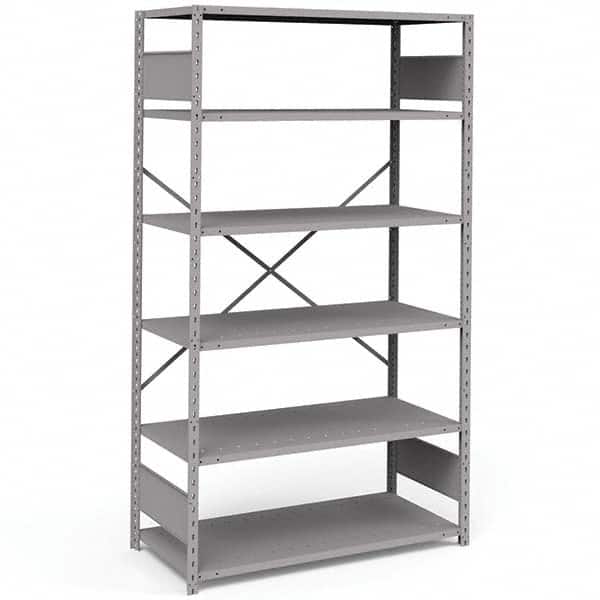 Rousseau Metal - Steel Shelving Type: Shelving Starter or Add-On: Starter - Exact Tooling