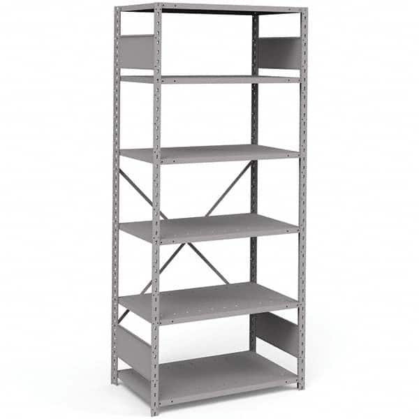 Rousseau Metal - Steel Shelving Type: Shelving Starter or Add-On: Starter - Exact Tooling