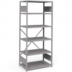 Rousseau Metal - Steel Shelving Type: Shelving Starter or Add-On: Starter - Exact Tooling