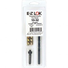 E-Z LOK - Thread Repair Kits Insert Thread Size (Inch): #10-32 Includes Drill: Yes - Exact Tooling