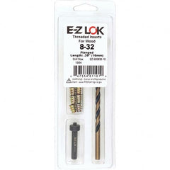 E-Z LOK - Thread Repair Kits Insert Thread Size (Inch): #8-32 Includes Drill: Yes - Exact Tooling