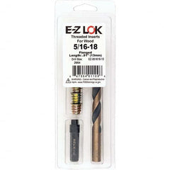 E-Z LOK - Thread Repair Kits Insert Thread Size (Inch): 5/16-18 Includes Drill: Yes - Exact Tooling