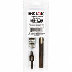 E-Z LOK - Thread Repair Kits Insert Thread Size (mm): M8x1.25 Includes Drill: Yes - Exact Tooling