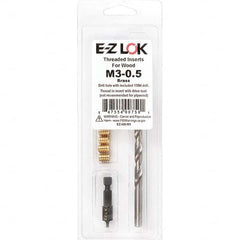 E-Z LOK - Thread Repair Kits Insert Thread Size (mm): M3x0.50 Includes Drill: Yes - Exact Tooling