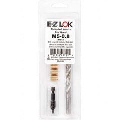 E-Z LOK - Thread Repair Kits Insert Thread Size (mm): M5x0.80 Includes Drill: Yes - Exact Tooling