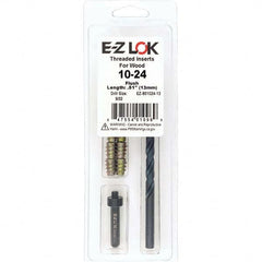 E-Z LOK - Thread Repair Kits Insert Thread Size (Inch): #10-24 Includes Drill: Yes - Exact Tooling