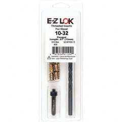 E-Z LOK - Thread Repair Kits Insert Thread Size (Inch): #10-32 Includes Drill: Yes - Exact Tooling