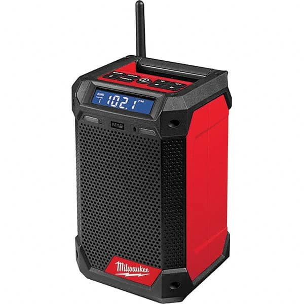 Milwaukee Tool - Job Site Radios Type: Worksite Radio & Charger Height (Decimal Inch): 9.2100 - Exact Tooling