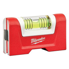 Milwaukee Tool - Tubular & Pocket Levels Mounting Type: Magnetic Mounting Direction: Horizontal/Vertical - Exact Tooling