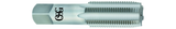 1-1/2-8 H5 6-Flute High Speed Steel Plug Hand Tap-Bright - Exact Tooling