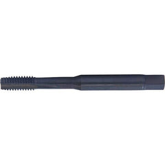 Cleveland - #10-24 UNC Class 2B 3-Flute Black Oxide Finish HSS-E Spiral Point Tap - Exact Tooling