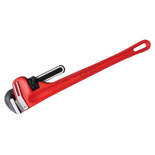 PRO-SOURCE - Pipe Wrenches; Type: Straight ; Maximum Pipe Capacity (Inch): 6 ; Overall Length (Inch): 41.3386 ; Material: Ductile Iron ; Additional Information: I-Beam Handle ; Finish/Coating: Powder Coated - Exact Tooling