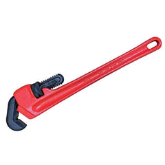 PRO-SOURCE - Pipe Wrenches; Type: Offset ; Maximum Pipe Capacity (Inch): 1.25 ; Overall Length (Inch): 16.8504 ; Material: Ductile Iron ; Additional Information: Offset ; Finish/Coating: Powder Coated - Exact Tooling