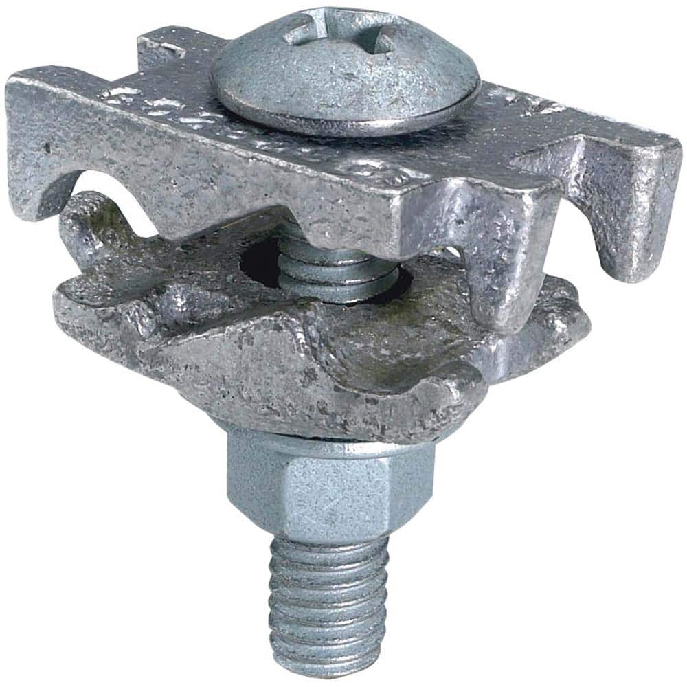Burndy - Grounding Clamps; Clamp Type: Grounding Clamp ; Compatible Wire Size (AWG): 2/0 ; Compatible Wire Size (kcmil): 250 ; Overall Length (Inch): 2.2 ; Overall Length (Decimal Inch): 2.2 ; Material: Copper Alloy - Exact Tooling