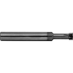 Cleveland - Straight Flute Thread Mills Threads Per Inch: 72 Minimum Nominal Diameter (Inch): #1 - Exact Tooling