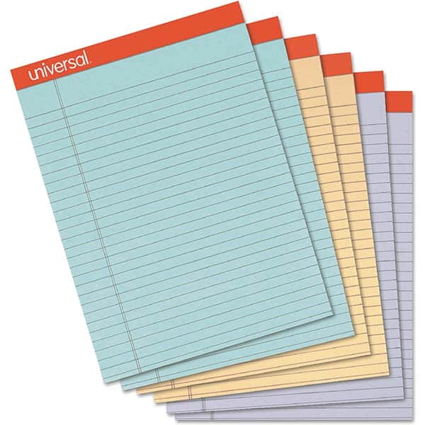 UNIVERSAL - Note Pads, Writing Pads & Notebooks Writing Pads & Notebook Type: Writing Pad Size: 8-1/2 x 11-3/4 - Exact Tooling
