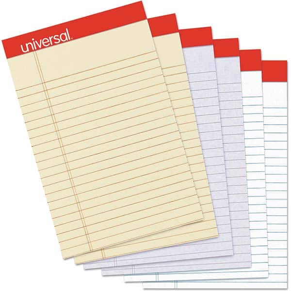 UNIVERSAL - Note Pads, Writing Pads & Notebooks Writing Pads & Notebook Type: Writing Pad Size: 5 x 8 - Exact Tooling