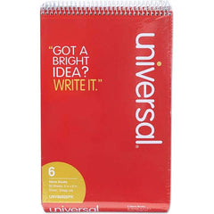 UNIVERSAL - Note Pads, Writing Pads & Notebooks Writing Pads & Notebook Type: Steno Book Size: 6 x 9 - Exact Tooling